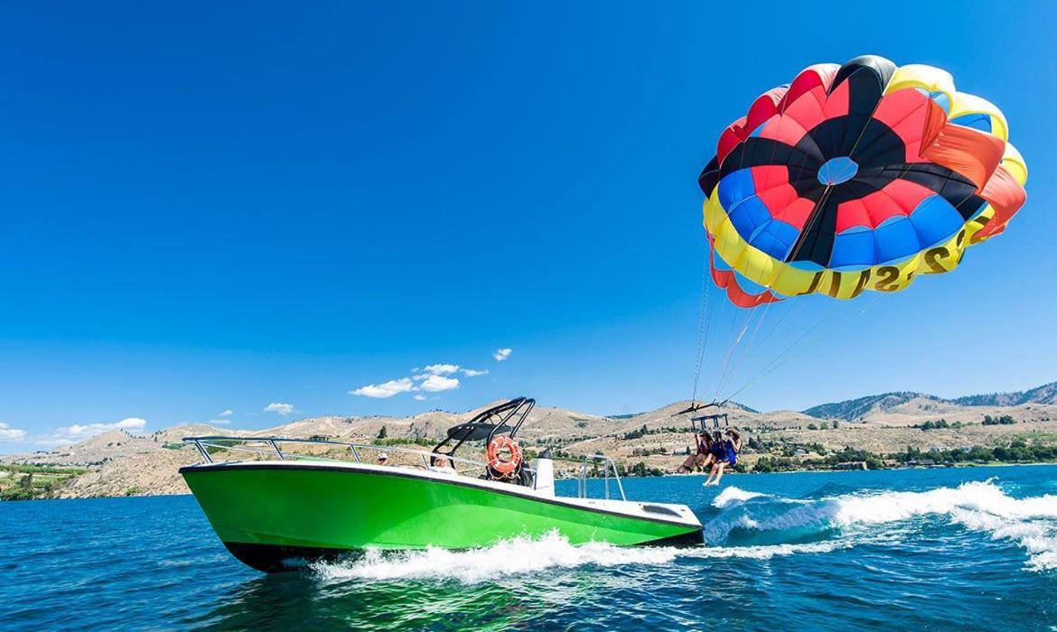 Grandview Lake Chelan- Waterfront View, Pool, Hot Tub, Golf, 1 Min To Downtown Buitenkant foto