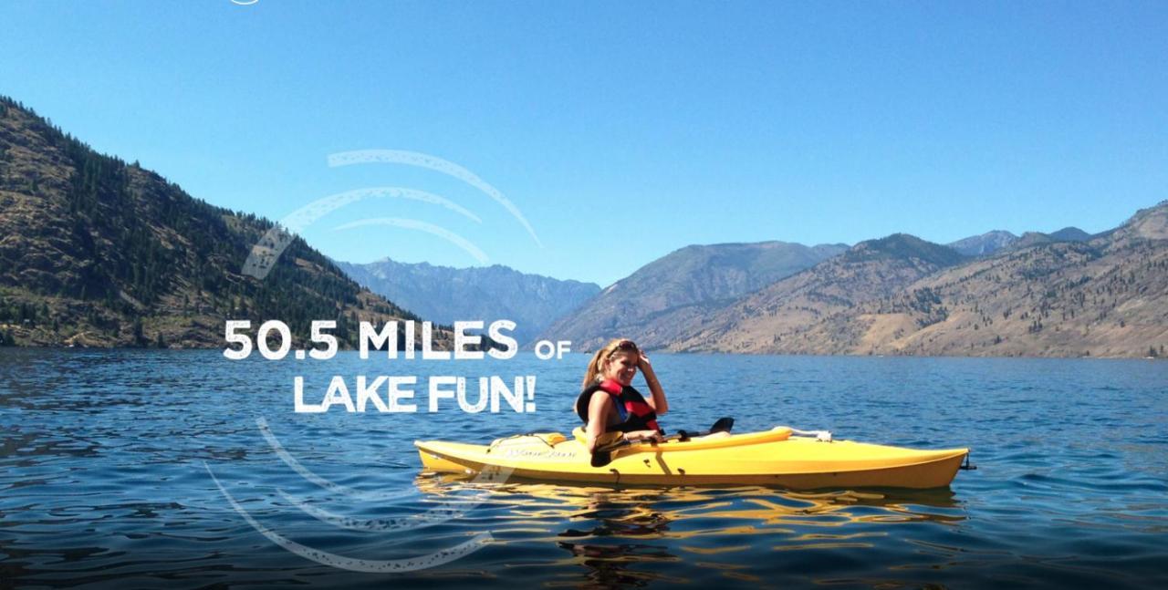 Grandview Lake Chelan- Waterfront View, Pool, Hot Tub, Golf, 1 Min To Downtown Buitenkant foto
